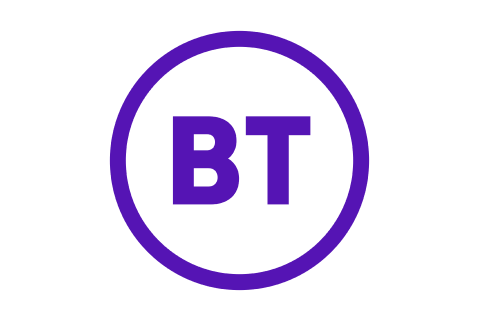 BT Group PLC logo.