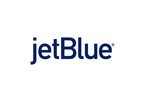 Jet Blue logo.