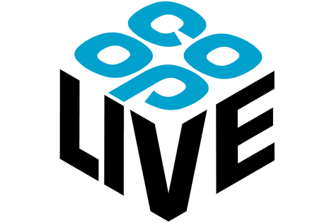 Co-op Live logo.