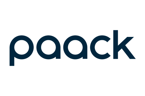 Paack Logistics logo.