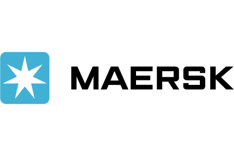Maersk logo.