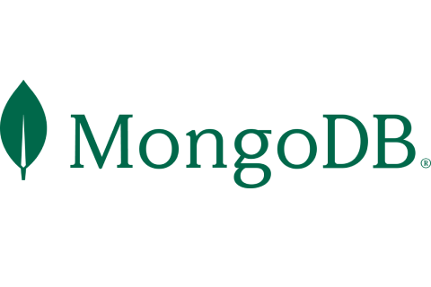 MongoDB logo.