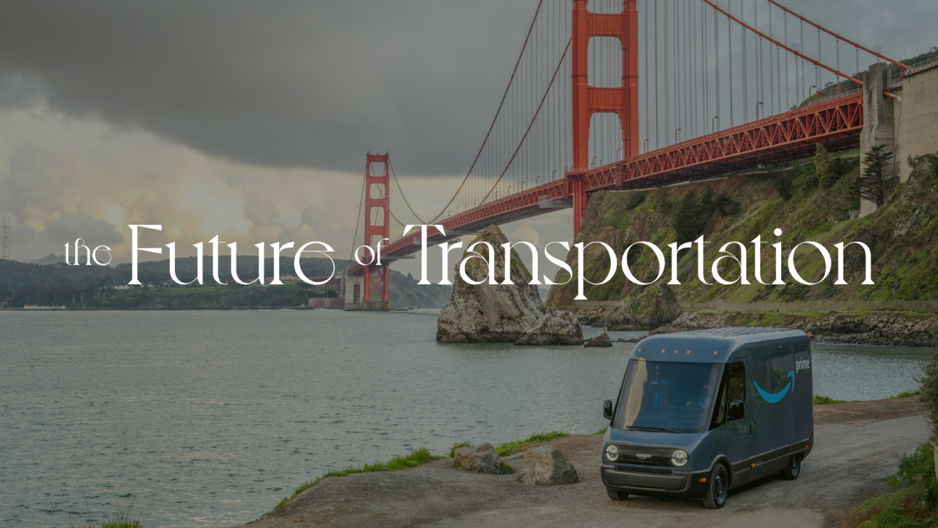 Future Forward: The Future of Transportation episode; image credit: The Climate Pledge.